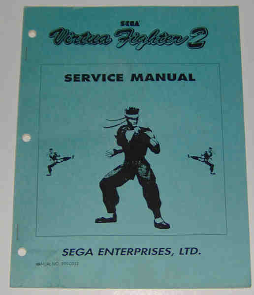 (image for) Sega / Gremlin Virtua Fighter 2 Owner's Manual